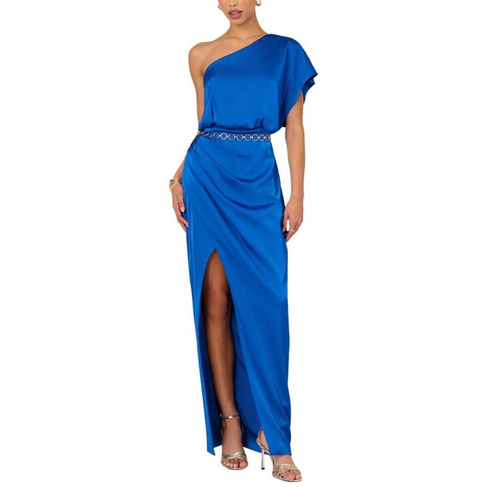 Adrianna Papell Womens Column Dress